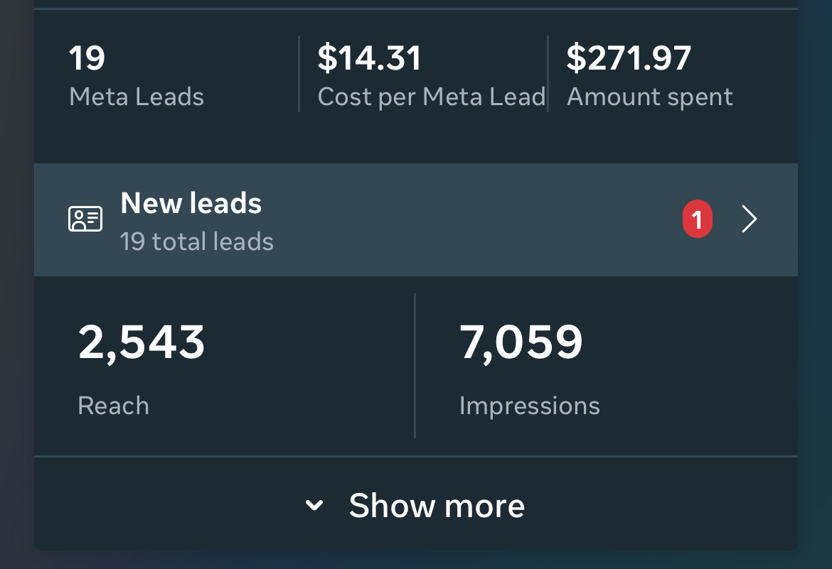 $5/day campaign