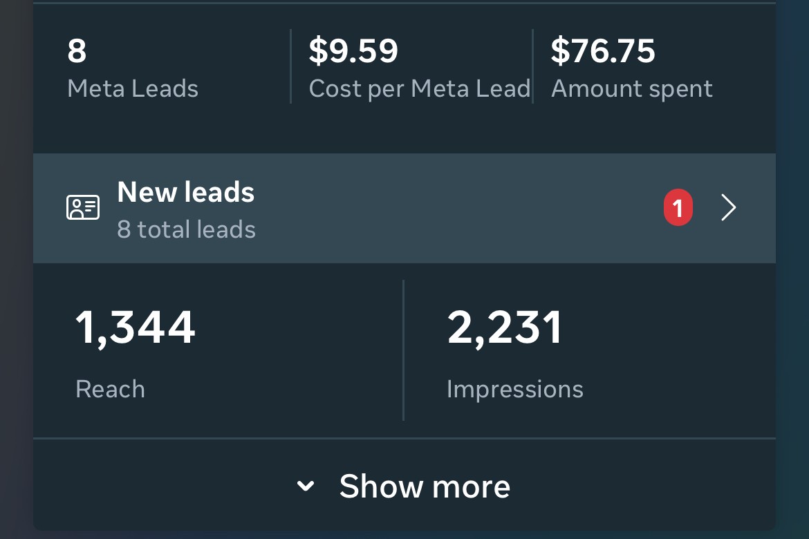 $10/day Fresh Start Campaign